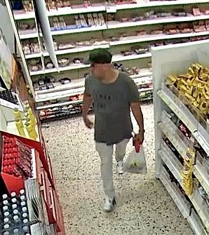 CCTV Images of a man police would like to speak to