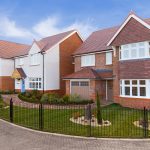 Redrow housing development near Swindon