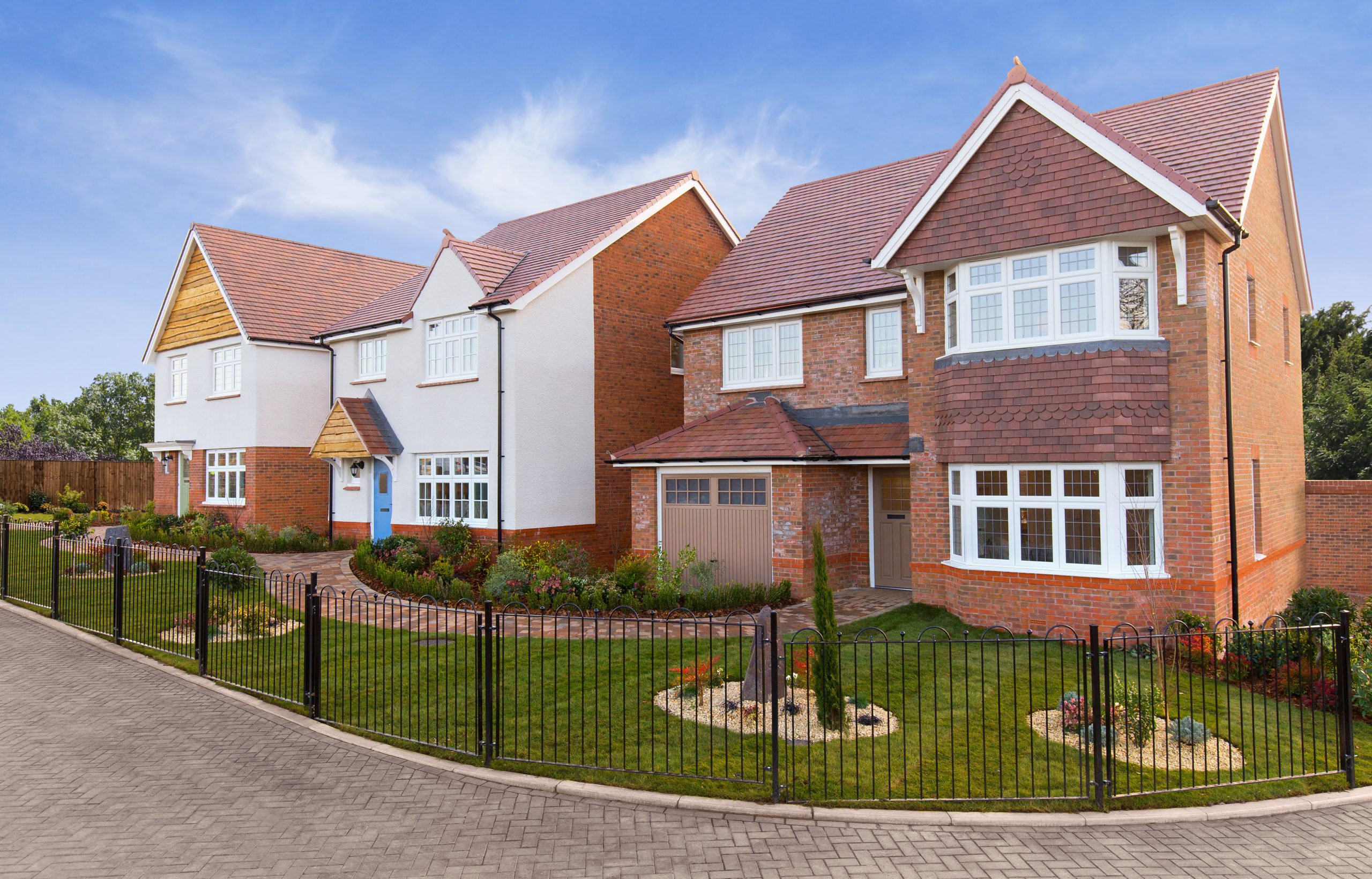 Redrow housing development near Swindon