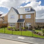 Redrow housing development near Swindon