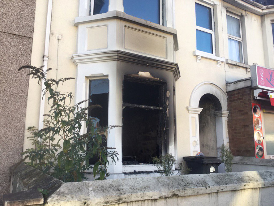 Swindon house fire - Manchester Road