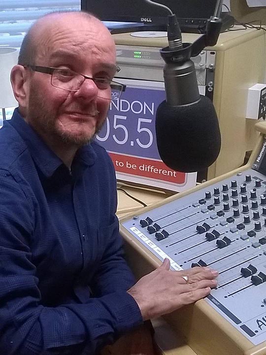 SWINDON 105.5 NEWS PRESENTER DAVE WOODS
