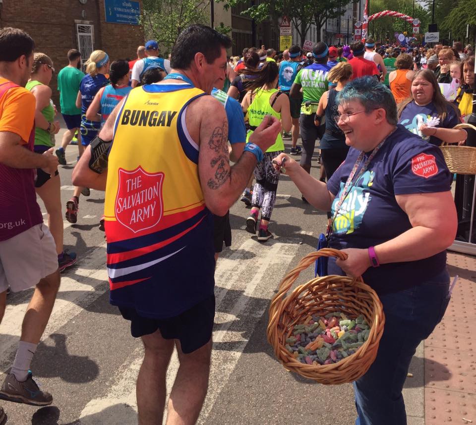 Team Sally Army's Wayne Bungay