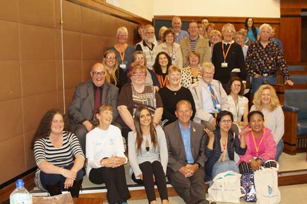 Health and Wellbeing team and volunteers link up at Civic Offices