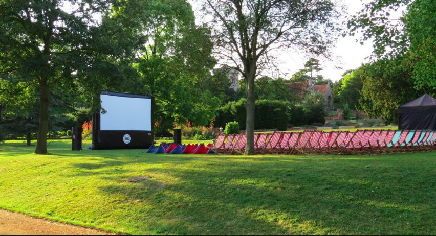 open cinema event in Swindon