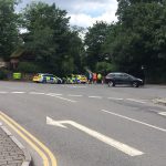 Kingshill Crash Scene Swindon