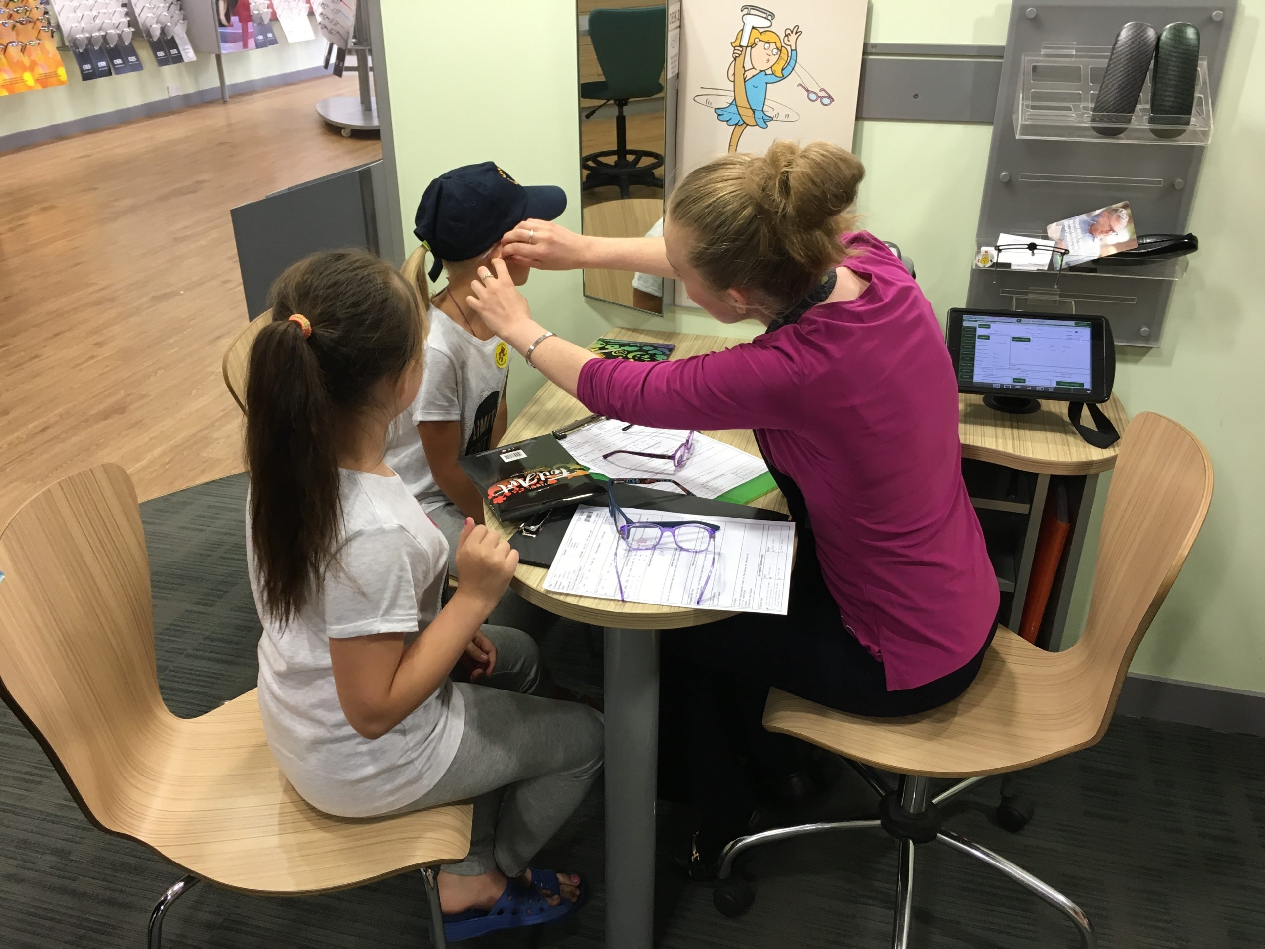 chernobyl children get ears checked