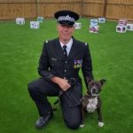 Roxy with PC Lee Webb