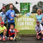 MP Justin Tomlinson Attends The Highworth Tennis Club Great British Tennis Weekend