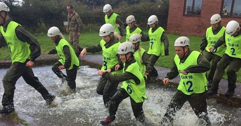 Hospital team swaps blood for mud at South West NHS Military Challenge