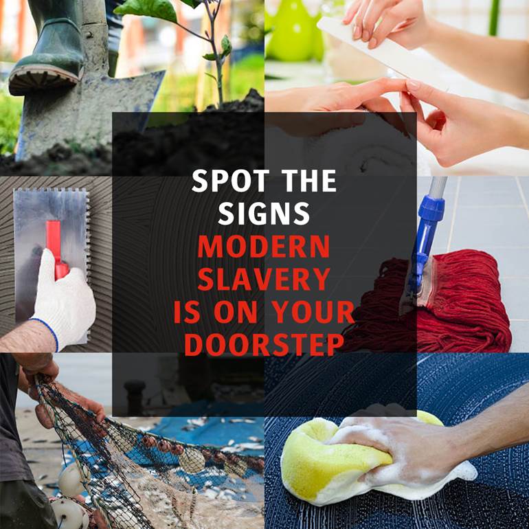 ‘Spot the Signs’ slavery campaign