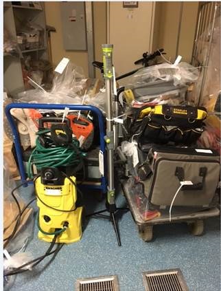 Thousands of pounds worth of power tools found
