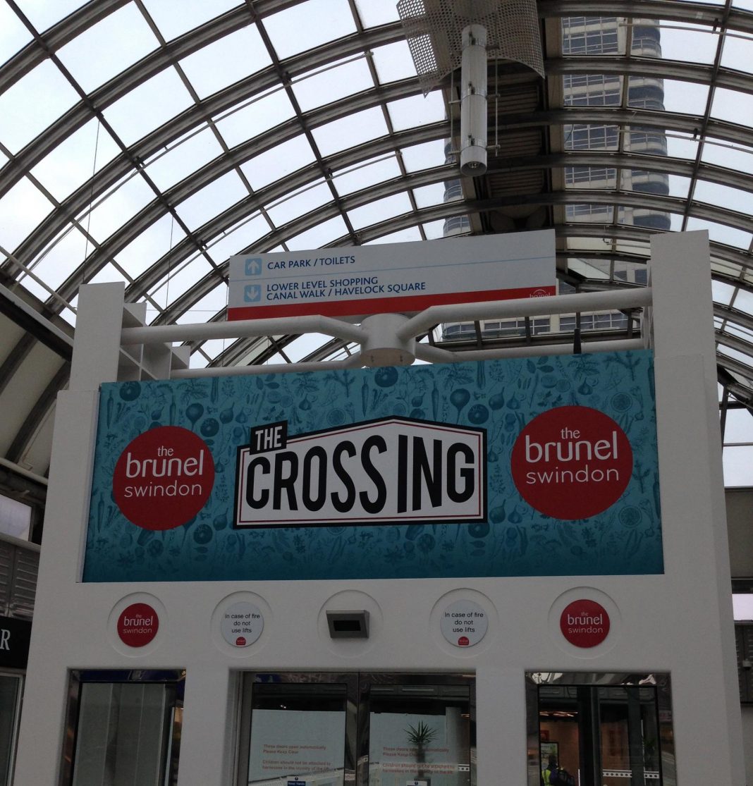 Swindon Town Centre’s new food hub, The Crossing,
