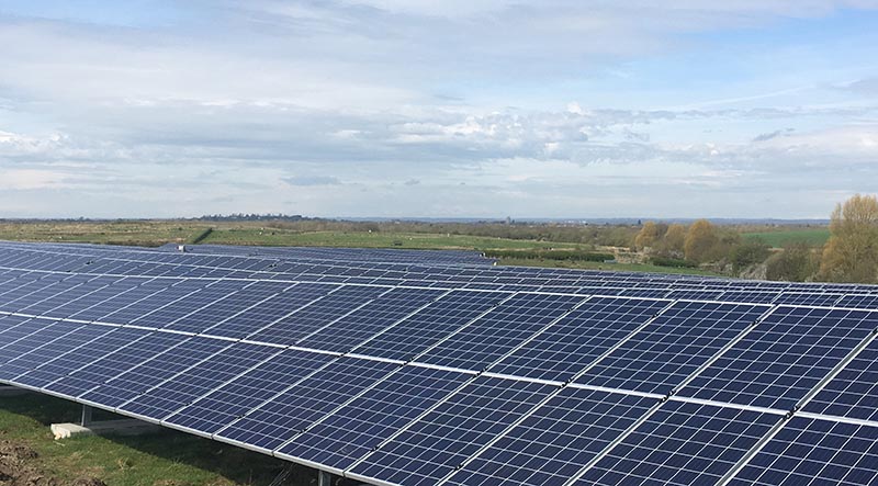 Chapel Farm solar park Swindon