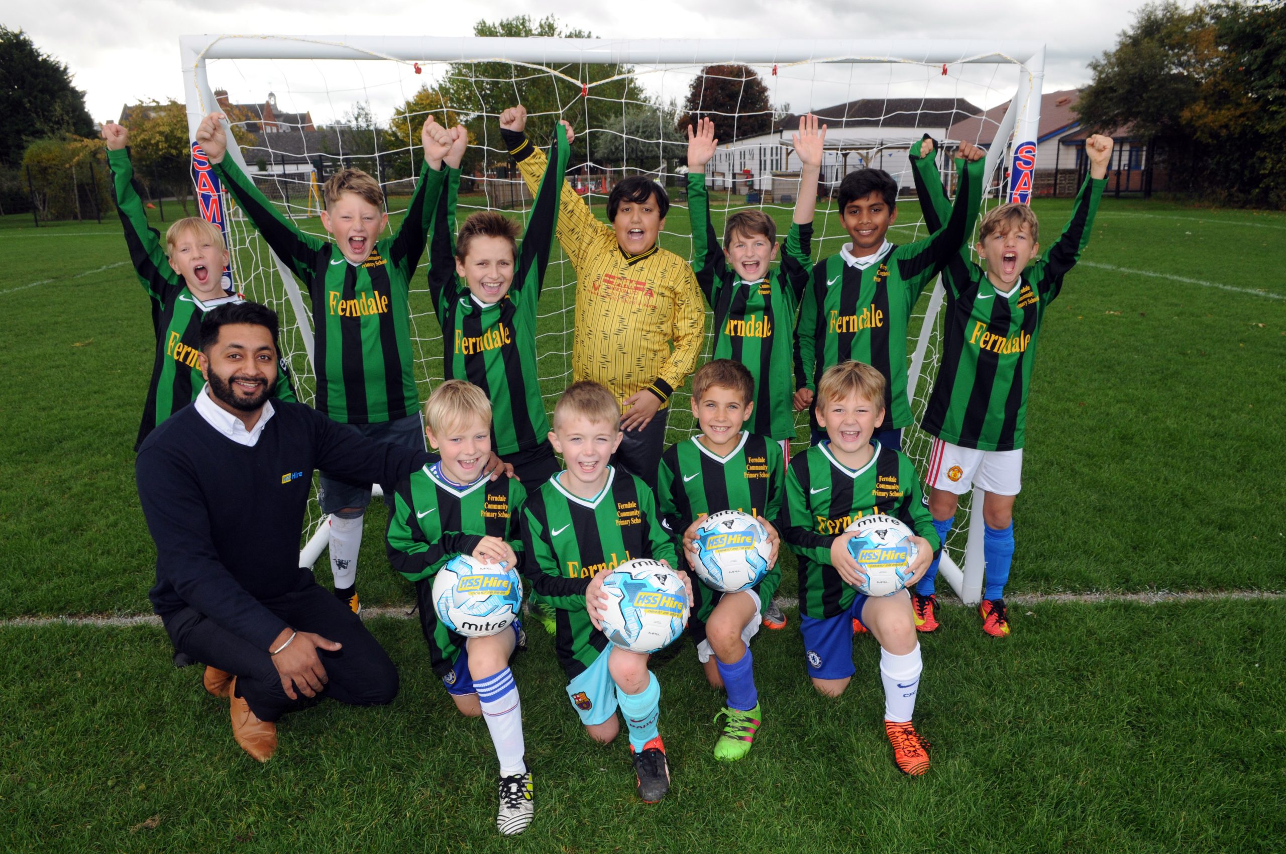 HSS Hire Swindon awards junior sports team equipment prize