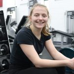 New College student Emily-Jane has gone from Powerlifting novice to Junior champion in just a year.