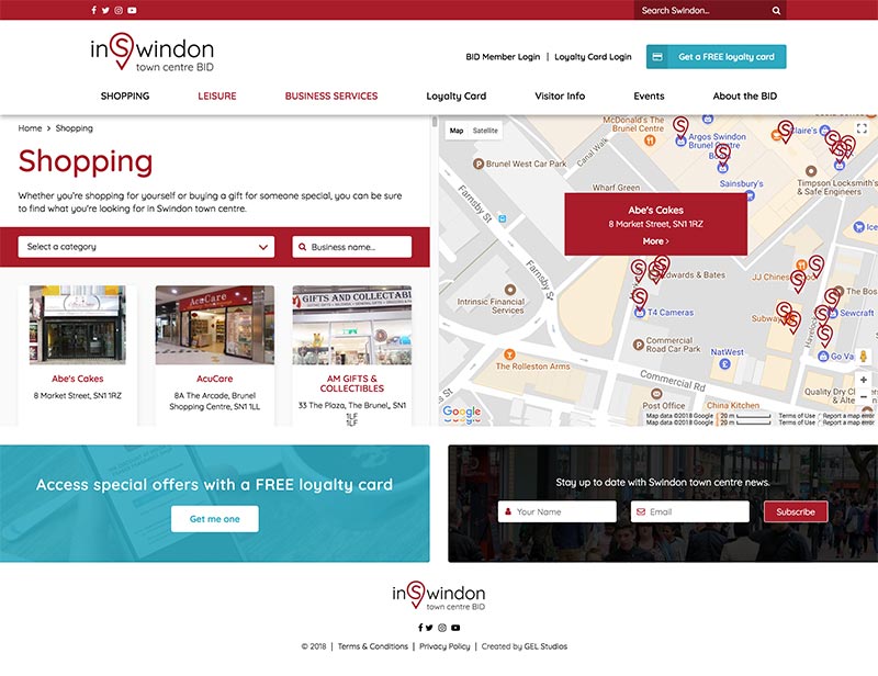 NEW town centre website launched!