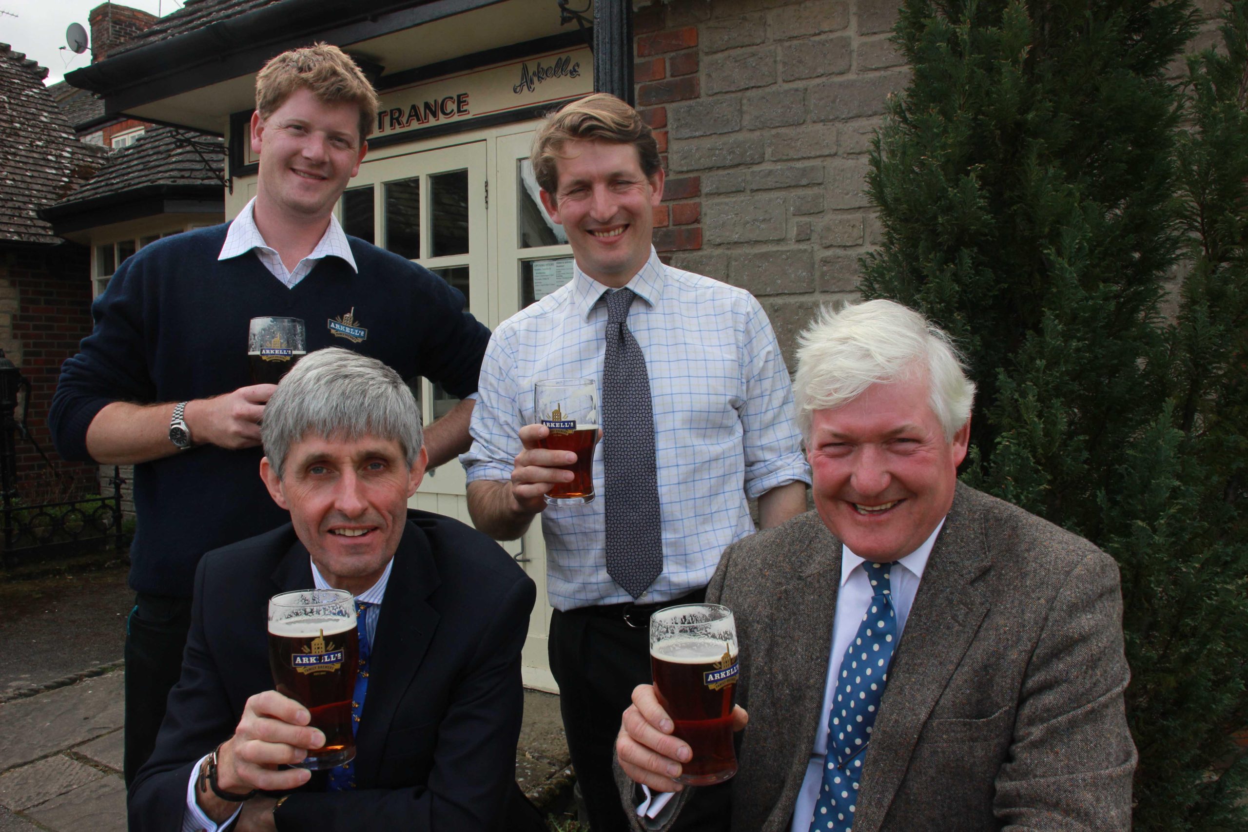Nick, Alex, George and James Arkell