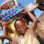 MHA Monahans items will go into the gift boxes for the children