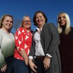 Madeleine, Tracy, Katie Spanton, Ellie Spanton