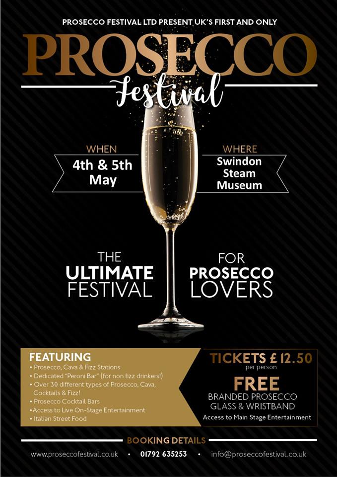 Prosecco Festival at Swindon Steam Museum
