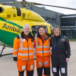Wiltshire Air Ambulance Airbase Hand over