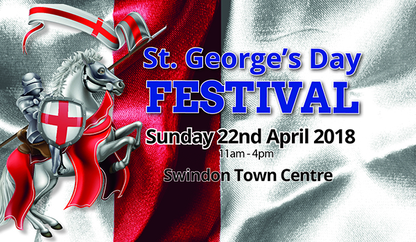 St George's Day - Swindon Town Centre 2018