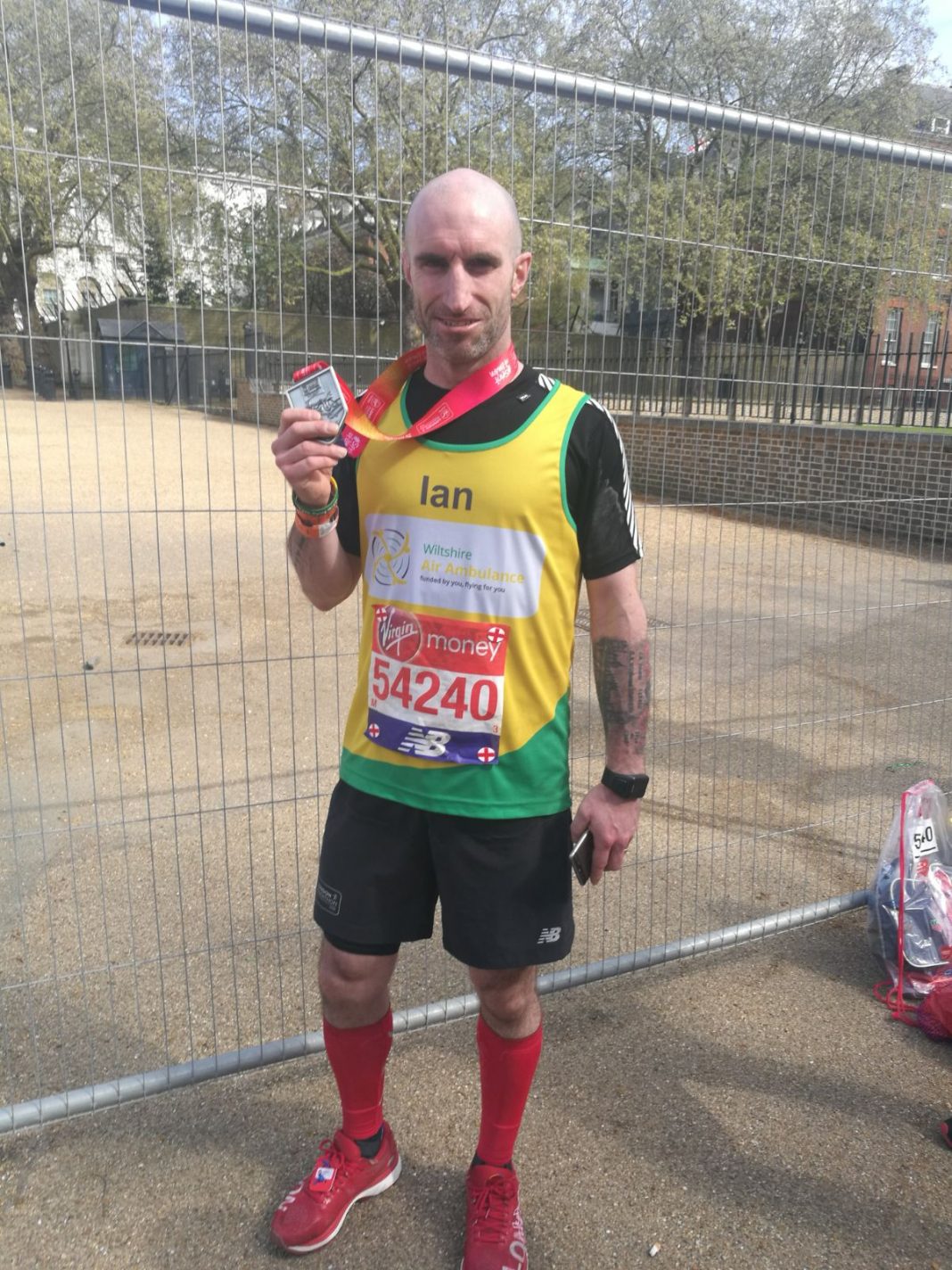 Ian Norris Raised Money For Wiltshire Air Ambulance Appeal