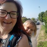 Hannah Carter with daughter Rosie