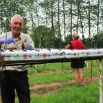 Lotmead Farm - John Meaden plants strawberries at the PYO