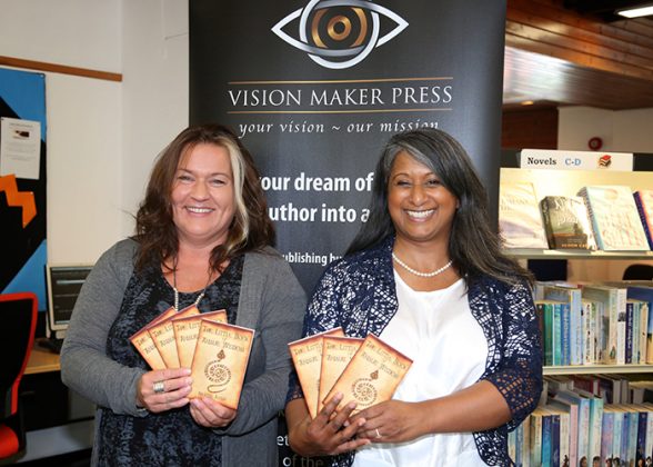image of Naz Ashun and Sarah Ray, co-founders of Vision Maker Press