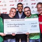Quiz Team Old Firm with Chris Kamara at Greene King Sports Quiz