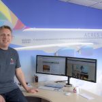Tony with Acres plane