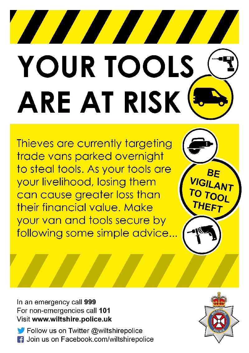 Van break ins flyer