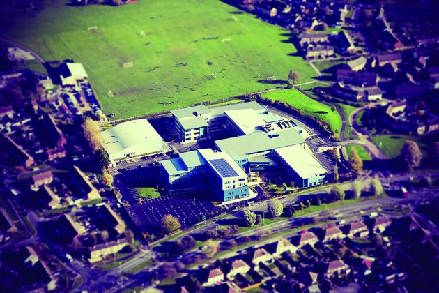 New College Swindon - Aerial