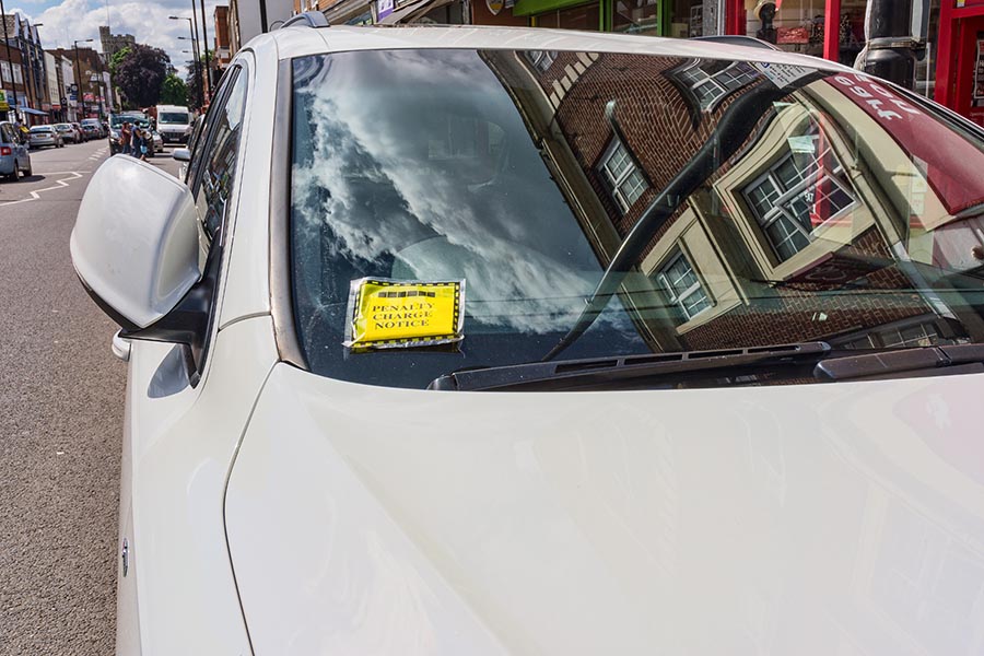 Parking ticket Swindon
