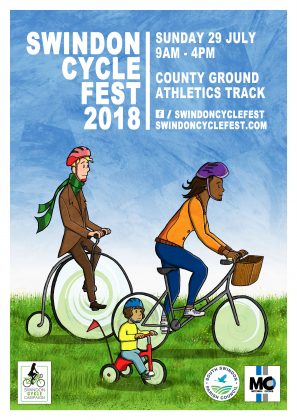 digital post for Swindon cycle fest