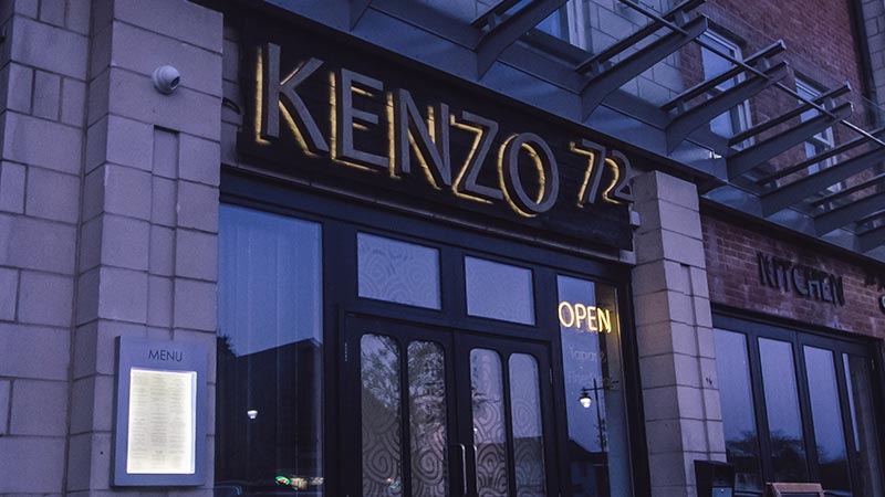 Kenzo 72 Restaurant Swindon