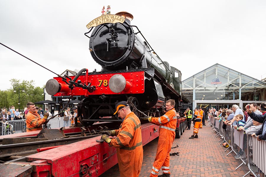 McArthurGlen Train Move Morning 21 August-75