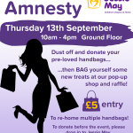 Jessie May - Swindon Handbag Amnesty