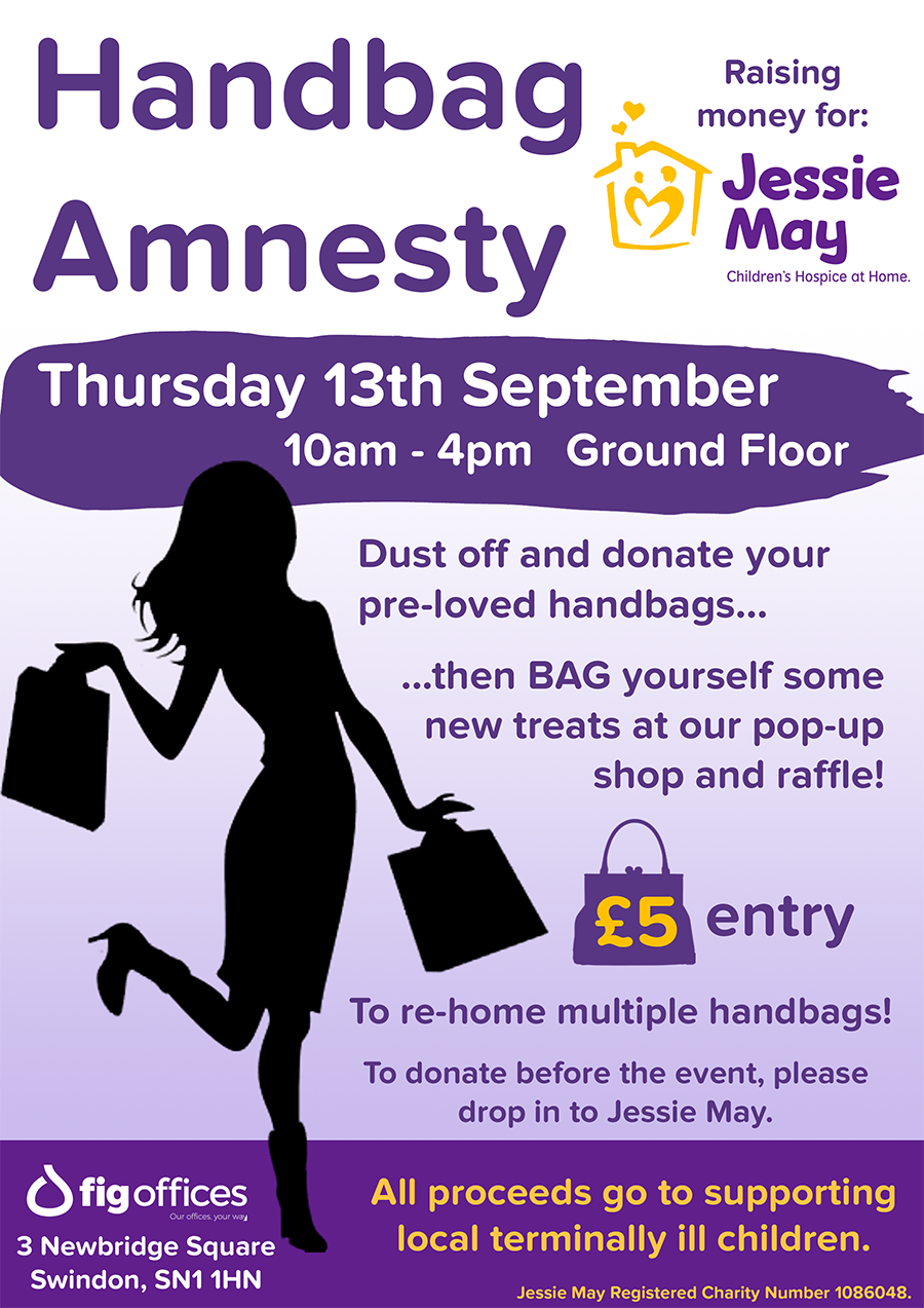 Jessie May - Swindon Handbag Amnesty