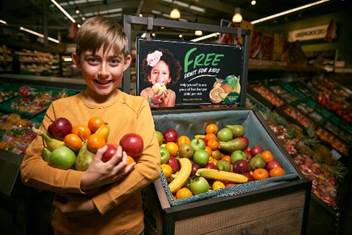 Free fruit give away morrisons Swindon