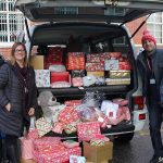 Council’s Christmas elves deliver presents to isolated residents