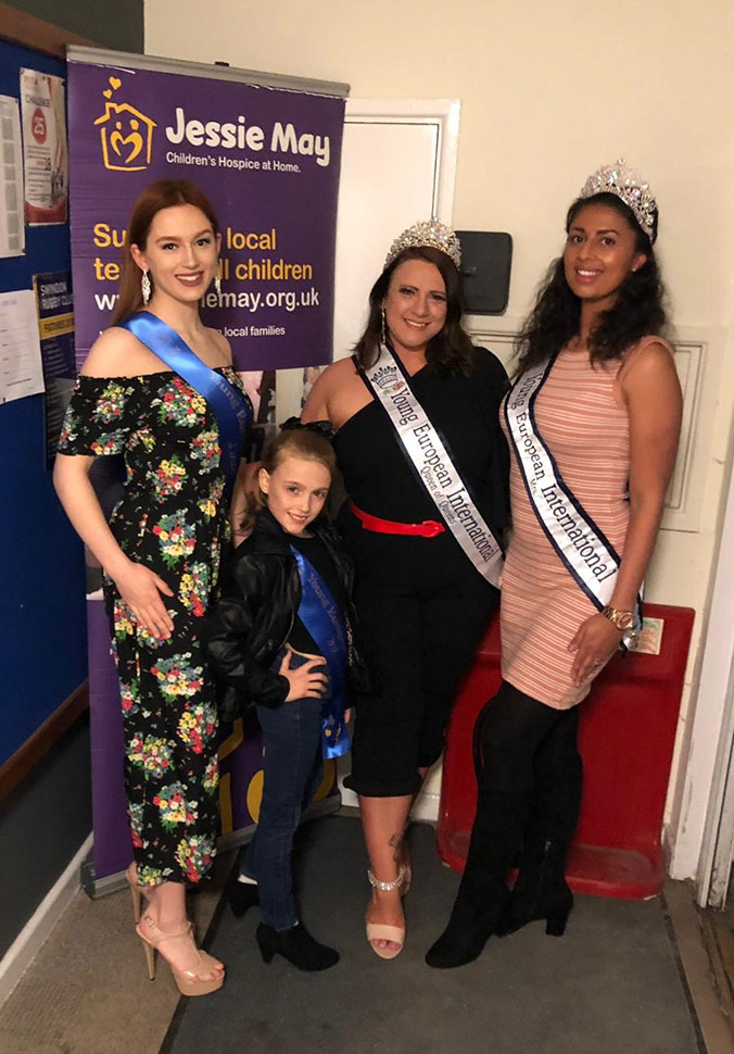 Beauty Queens at Pamper and Prosecco fundraiser