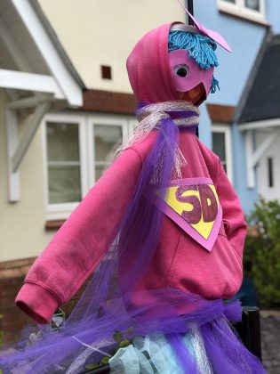 Superhero Scarecrow competition Swindon