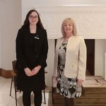 HR Officer Yossra Mahmoud at Swindon Marriott Hotel with Jessie May's Debbie Clark