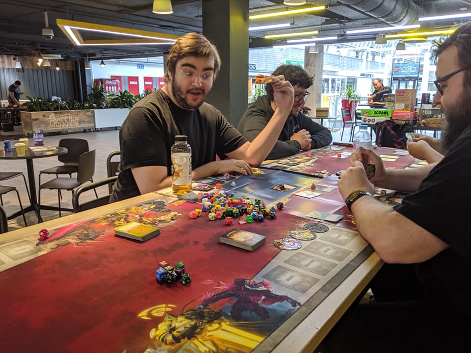 Brunel Knights - left is Jamie Roberts from Incredible Comic Shop