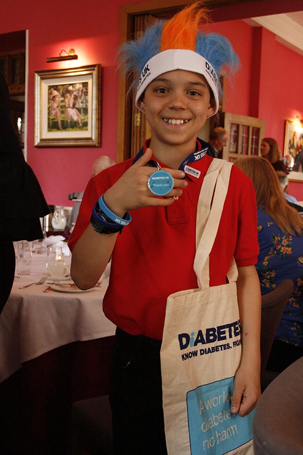 Swindon boy taking one million steps for Diabetes UK