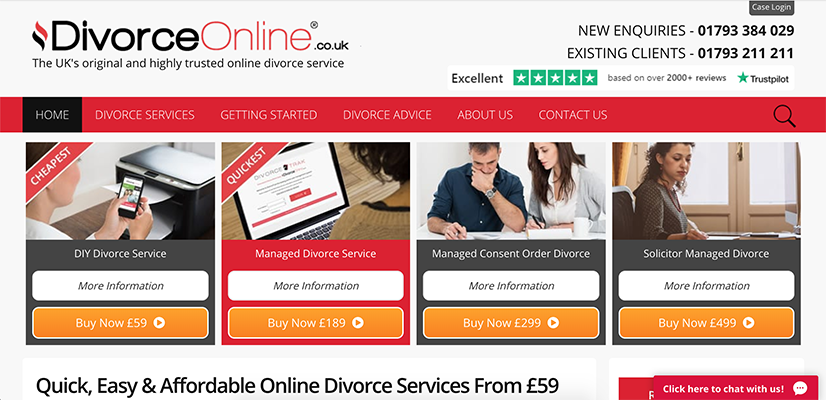 Divorce Online Logo