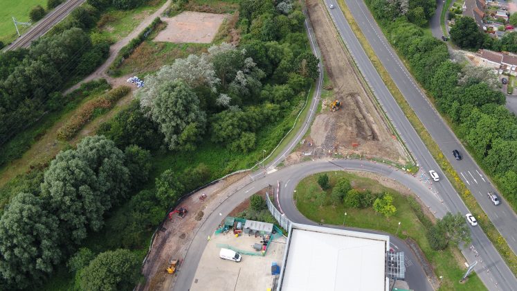 Mannington roundabout improvements